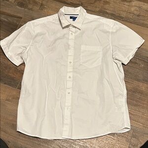 Apt 9 Men's White Casual Button Down Shirt